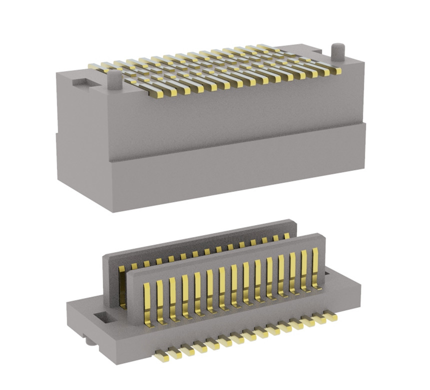 0.50mm 雙槽板對板連接器 合高3.0mm~8.3mm